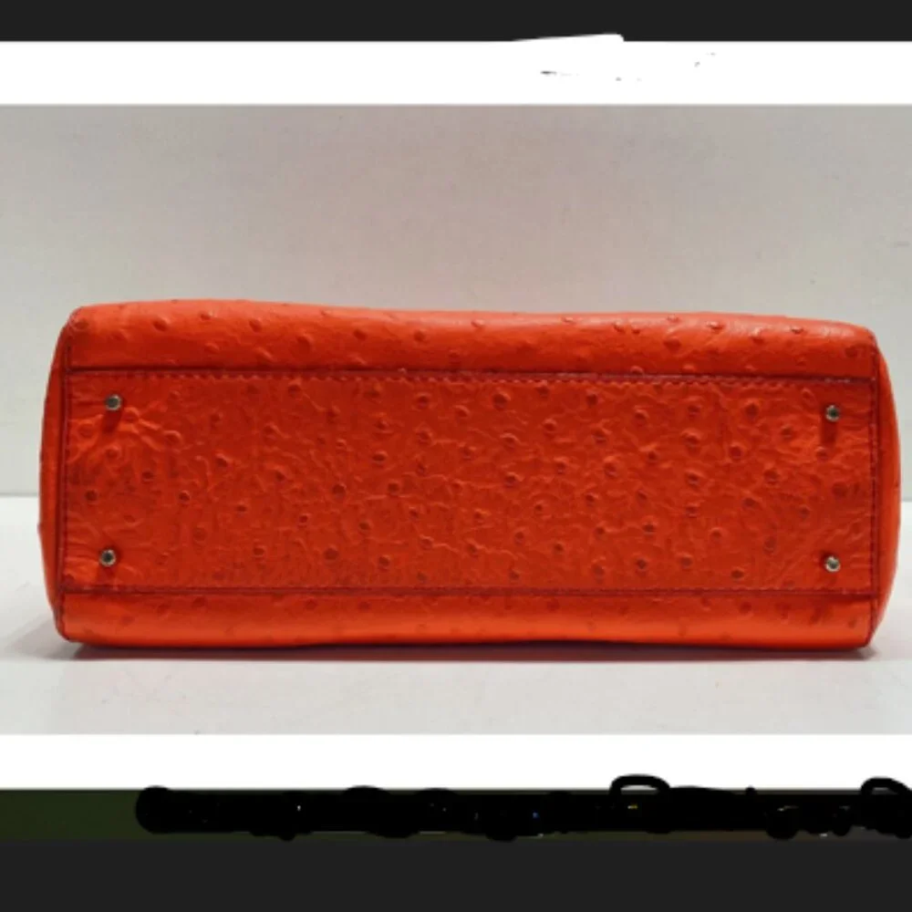 Kate Spade Wellesley Quinn Bag in Ostrich Flame EUC - Picture 3 of 5